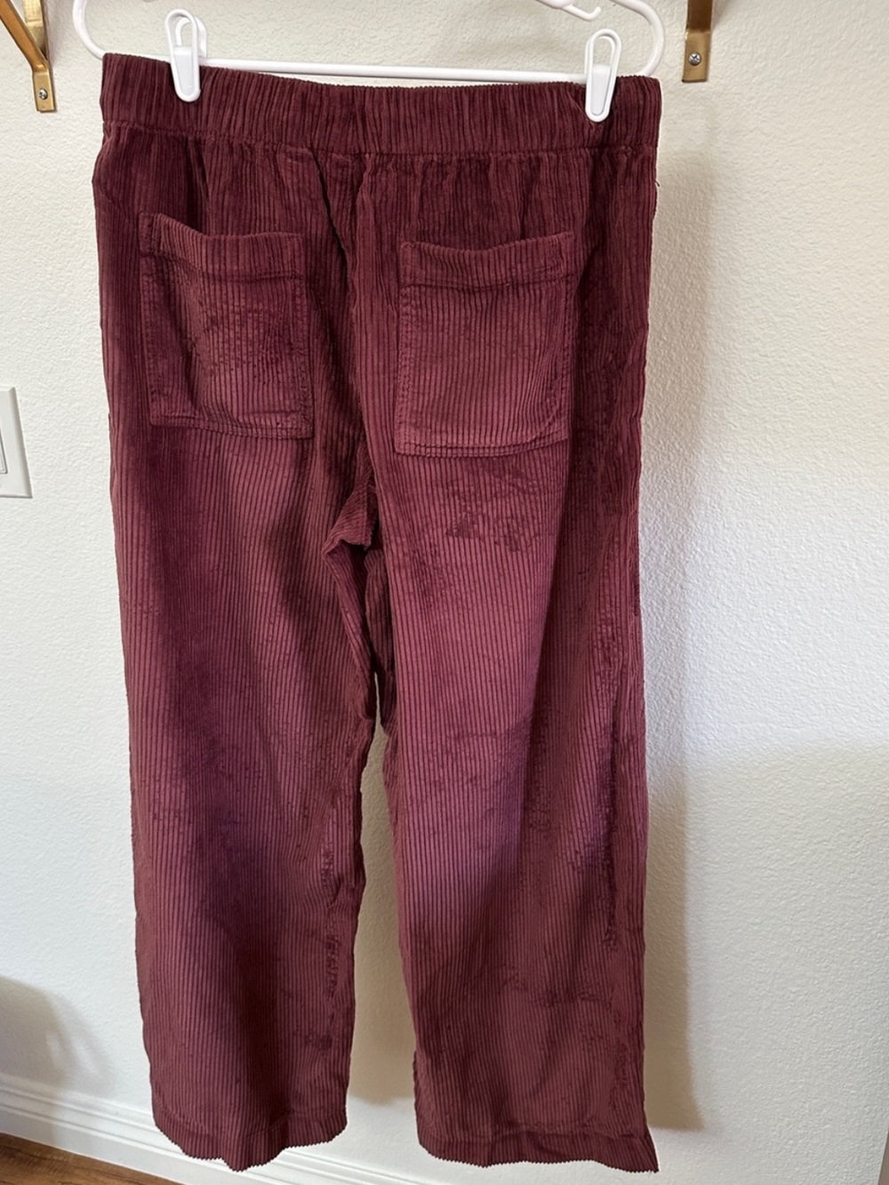 American Eagle NEW Stretch Corduroy Low-Rise Baggy Wide-Leé Pant - Picture 8 of 16